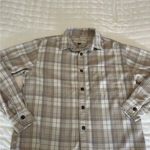Free Planet Cropped Flannel - Size M